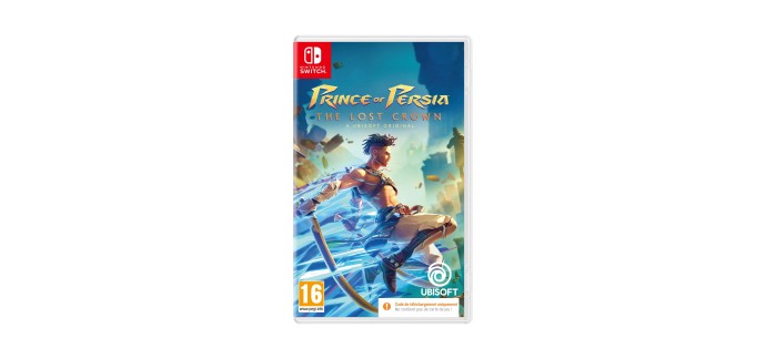 Amazon: Prince of Persia The Lost Crown - Nintendo Switch (Code in a box) à 8,99€ (au lieu de 12,38€)