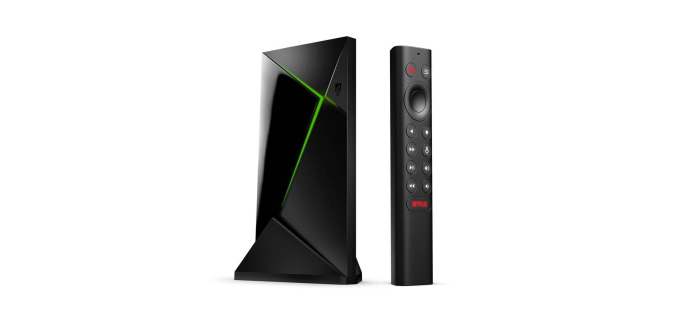 Amazon: Nvidia Shield TV Pro - UHD 4K, Dolby Vision, 3 Go RAM, 16 Go à 208,99€ (au lieu de 234,05€)