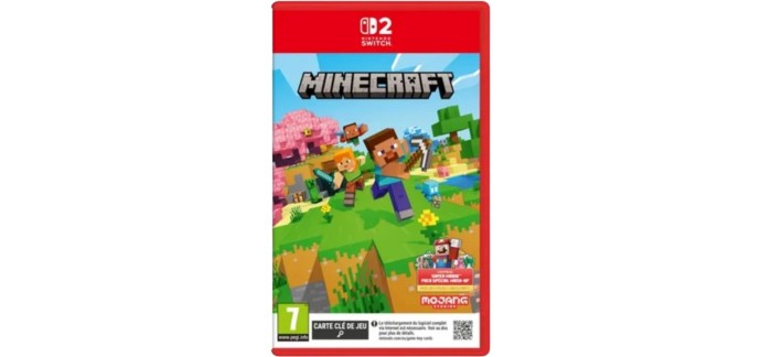 Amazon: Minecraft Pack Super Mario Mash Up sur Switch 2 à 25,90€ (au lieu de 29,99€)
