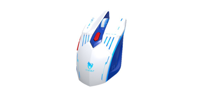 JoyBuy: Rexsun Souris de jeu tri-mode - 6 boutons, DPI 800-3600, RVB à 8,99€ (au lieu de 19,99€)