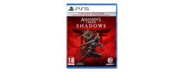 Amazon: Assassin's Creed Shadows Limited Edition sur PS5 à 29,59€ (au lieu de 34,76€)