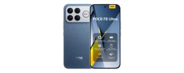 Amazon: Smartphone 6,9" Xiaomi Poco F8 Ultra - 12+256 Go, écran AMOLED 120 Hz à 579€
