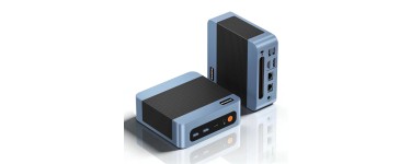 Amazon: Mini PC Bosgame E5 - Ryzen 5 5300U, 8 Go DDR4, SSD 256 Go, 2x2,5 GbE, W11 Pro à 229,99€