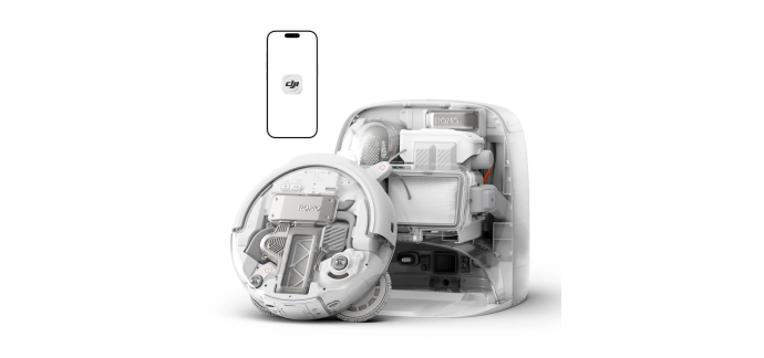 Amazon: Aspirateur robot DJI Romo P avec serpillière à 899€ (au lieu de 1050€)