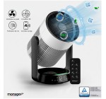JoyBuy: Monsga AP200 Ventilateur sur Pied 2-en-1 avec Purificateur d'air, CADR 280 m³/h, 25 dB à 99,9€