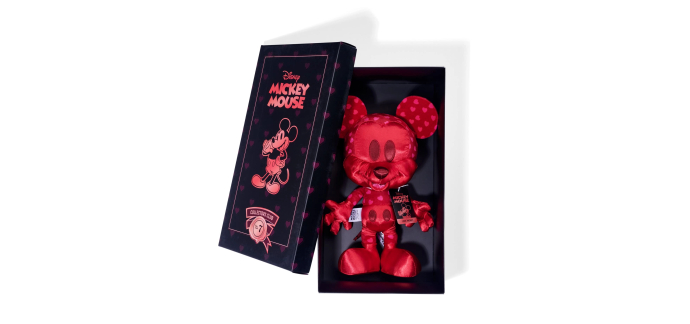 Amazon: Peluche Mickey Mouse Amour Disney Édition Juillet à 11,22€ (au lieu de 22,07€)