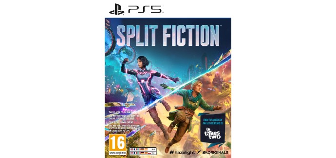 Amazon: Split Fiction sur PS5 à 27,81€