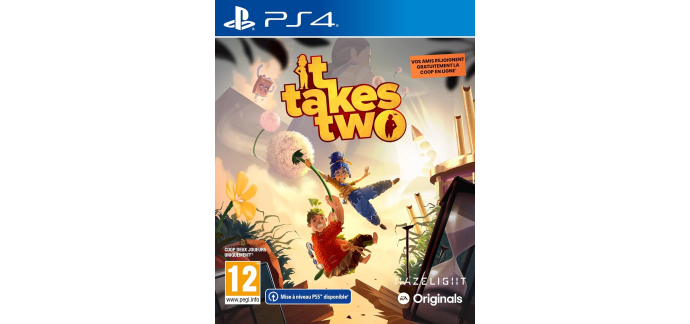 Amazon: It Takes Two sur PS4 (version physique & mise à niveau PS5 disponible) à 17,99€ (au lieu de 26,99€)