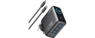 Amazon: Chargeur USB C Anker - 140W, 4 Ports, GaN à 69,99€ (au lieu de 112,60€)
