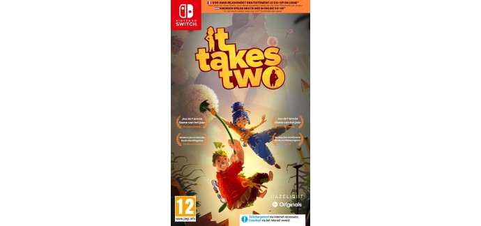 Amazon: It Takes Two sur Nintendo Switch à 23,50€