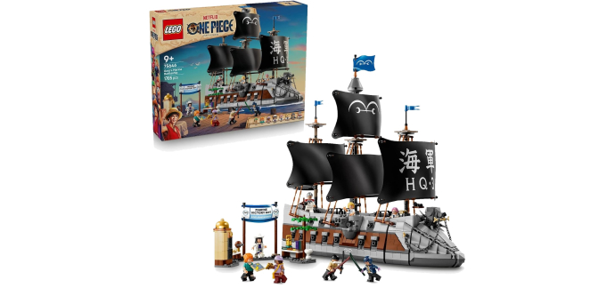 Amazon: LEGO 75646 Navire de la Marine de Garp (LEGO) à 136,75€ (au lieu de 169,99€)