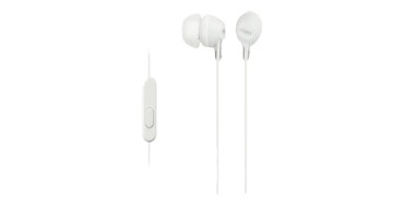 JoyBuy: Sony MDR-EX15AP Écouteurs intra-auriculaires 3,5 mm, blanc à 7,99€ (au lieu de 9,99€)