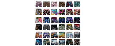 Amazon: Lot de 5 Boxers hommes Freegun - Modèle Aléatoire, Du S au XXL à 18,67€ (au lieu de 24,90€)