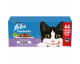 JoyBuy: FELIX Aliment humide pour chat - Soin peau et pelage, 44 sachets x 85 g à 9,90€ (au lieu de 16,50€)