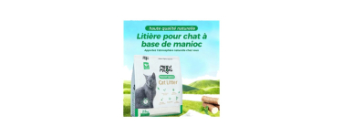 JoyBuy: Meowmagic Litière pour chat manioc naturel 2,5 kg à 8,99€ (au lieu de 12,69€)