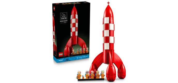 Cdiscount: LEGO 21367 Tintin La fusée de Tintin à 119,99€ (au lieu de 159,99€)