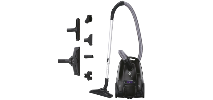 Amazon: Aspirateur traîneau Hoover Telios Silencieux avec sac - Buse parquet à 69,9€ (au lieu de 124,54€)