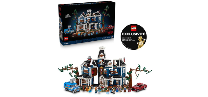 Cdiscount: LEGO 11370 Stranger Things Maison Creel à 209,99€ (au lieu de 279,99€)
