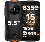 JoyBuy: DOOGEE Fire 3 Pro - Smartphone robuste Android 15, 16 Go RAM + 128 Go, 8350 mAh, 5,5" HD+ à 109,99€