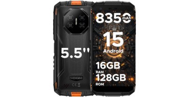 JoyBuy: DOOGEE Fire 3 Pro - Smartphone robuste Android 15, 16 Go RAM + 128 Go, 8350 mAh, 5,5" HD+ à 109,99€