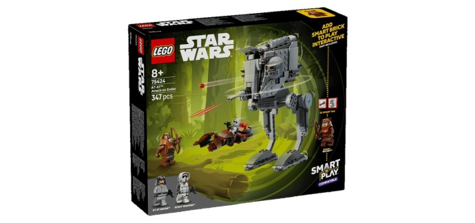 Amazon: LEGO 75424 Star Wars Attaque AT-ST Endor à 36,99€ (au lieu de 49,99€)