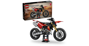 Amazon: LEGO® Technic Moto Ducati Desmo 450 MX Factory (42238) à 41,99€