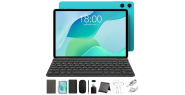 JoyBuy: TECLAST P33 Tablette Android 15 - Écran IPS 10,1", 9 Go RAM, 64 Go, avec étui et clavier à 79,99€