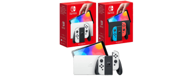 Amazon: Console Switch OLED Blanche ou Neon à 268,98€ (au lieu de 339,99€)