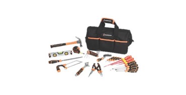Screwfix: Kit de 40 outils Magnusson à 47,99€ (au lieu de 59,99€)