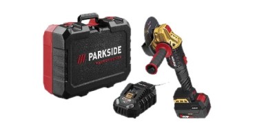 LIDL: PARKSIDE PERFORMANCE Meuleuse d'angle sans fil 20V - 4Ah, Brushless, 125mm à 59,99€