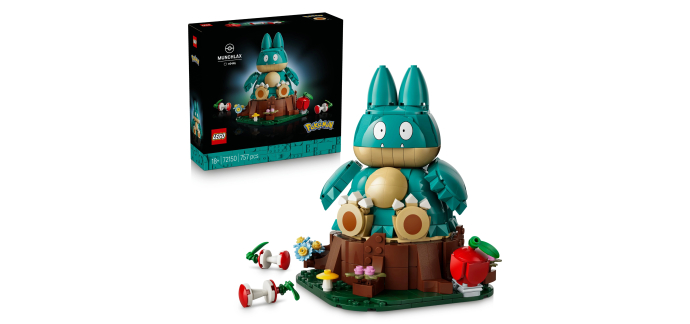 Amazon: LEGO® Pokémon Goinfrex (72150) à 59,99€ (au lieu de 63,49€)