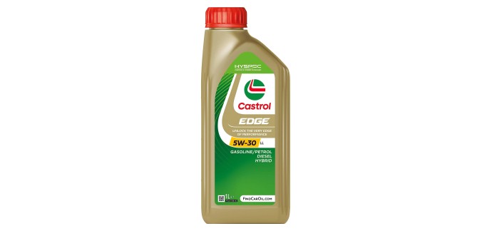 Amazon: Huile Moteur Castrol 5W-30 - 1L à 10,63€ (au lieu de 12,50€)