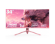 Amazon: Écran PC incurvé 34" Great voell - UWQHD 3440×1440, 1 ms, 165 Hz à 198,54€ (au lieu de 239,99€)