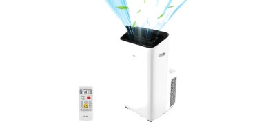 JoyBuy: Climatiseur mobile AUX 12000 BTU - Wi-Fi, 4 modes, R290, classe A à 309,90€ (au lieu de 399,90€)