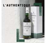 Amazon: Whisky Laphroaig 10 ans Islay Single Malt Scotch - 70 cl à 33,89€ (au lieu de 41,85€)