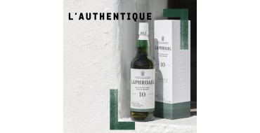 Amazon: Whisky Laphroaig 10 ans Islay Single Malt Scotch - 70 cl à 33,89€ (au lieu de 41,85€)