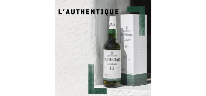 Amazon: Whisky Laphroaig 10 ans Islay Single Malt Scotch - 70 cl à 33,89€ (au lieu de 41,85€)