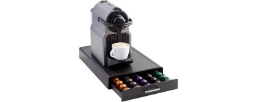 Amazon: Tiroir de rangement pour capsules Nespresso - 50 capsules, 23 x 38 x 5 cm à 14,68€