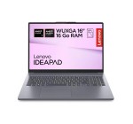 Amazon: Ordinateur Portable 16" Lenovo IdeaPad Slim 3 16ARP10 - WUXGA, Ryzen 7, 16Go, 512Go à 549,99€