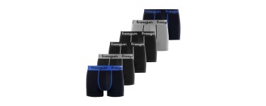 Amazon: Lot de 6 Boxers Freegun pour homme en coton - Tailles M à XXL à 23,03€ (au lieu de 32,9€)