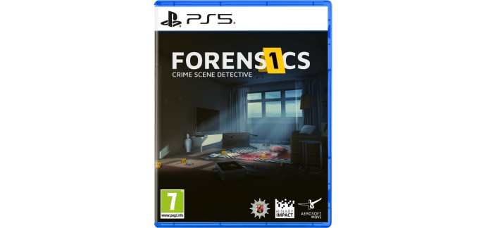 Amazon: Forensics Crime Scene Detective (PS5) à 26,93€ (au lieu de 29,99€)