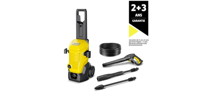 Cdiscount: Nettoyeur haute pression KARCHER K 4 WCM - 420 L/h - 1800W - 130 bar à 189,99€ (au lieu de 239,99€)