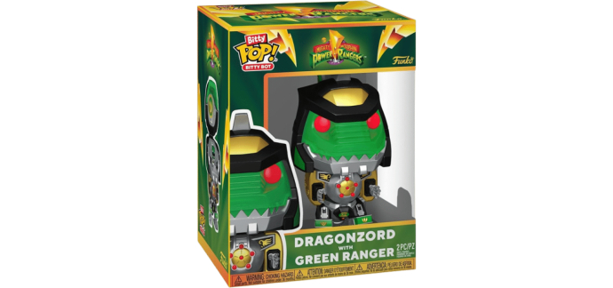 Amazon: Funko Pop Power Rangers Dragon Zord Green Ranger à 17,99€ (au lieu de 22,00€)