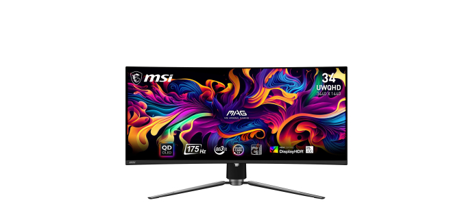 Amazon: Écran PC incurvé 34" MSI MAG 341CQPA QD-OLED - UWQHD, 175Hz, 0,03ms à 599,99€ (au lieu de 645,77€)