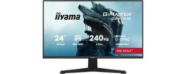 Amazon: Ecran PC 24" Iiyama G-Master G2471HS-B1 - Fast IPS, 240Hz, 0.4ms à 97,99€ (au lieu de 103,15€)