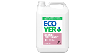 Amazon: Lessive Ecover 5L - Laine & Délicat Nénuphar/Miel à 9,95€ (au lieu de 24,56€) (via Prévoyez et Écono