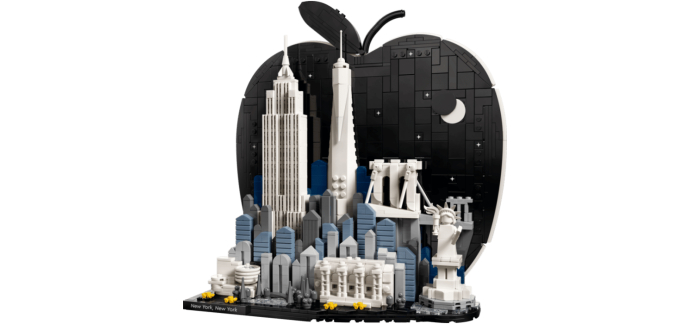 Amazon: LEGO 21066 New York la Grosse Pomme à 105,99€ (au lieu de 139,99€)