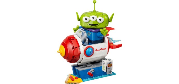 Amazon: LEGO 43307 Alien Fusée Pizza Planet à 53,99€ (au lieu de 59,99€)