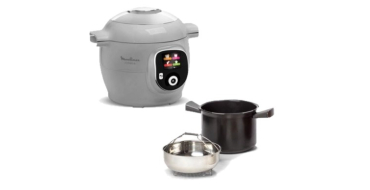 Fnac: Multicuiseur Moulinex Cookeo Gris 80 recettes CE854B10 à 149,99€ (au lieu de 249,99€)