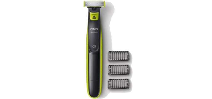 Cdiscount: Philips OneBlade Face QP2724/10 - Tondeuse barbe & cheveux, 3 attaches (1/3/5 mm) à 29,99€